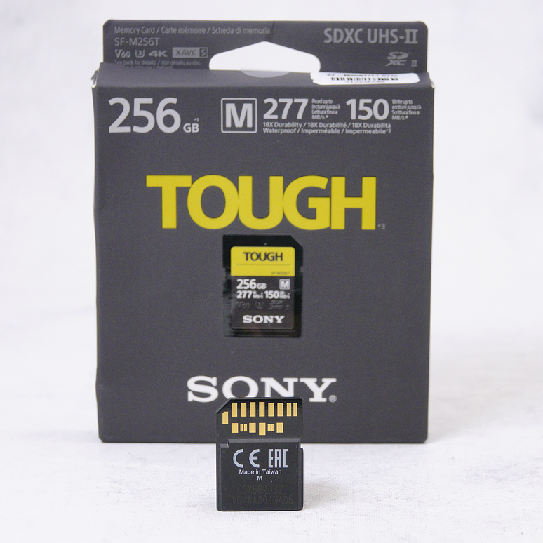Tarjeta de memoria SDXC Sony 256 GB SF-M Tough Series UHS-II - Usado 3