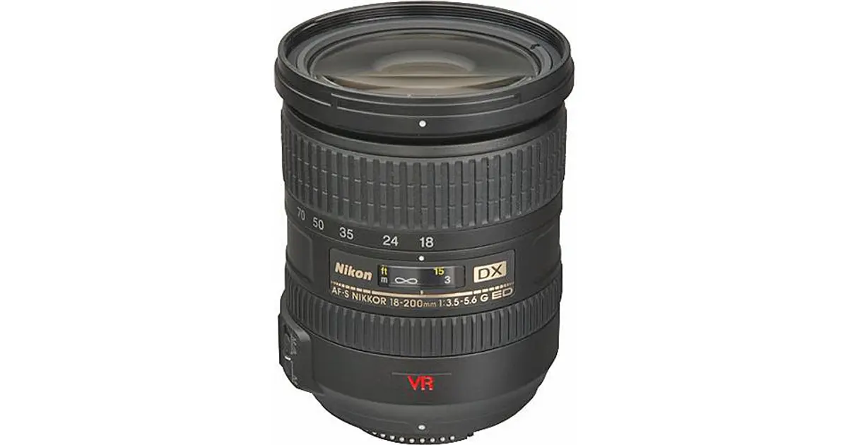 Nikon AF Zoom Nikkor 18-200mm f/3.5-5.6G ED-IF AF-S DX VR -