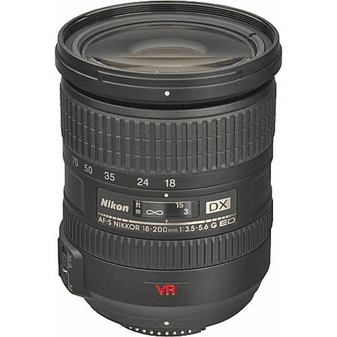 Nikon AF Zoom Nikkor 18-200mm f/3.5-5.6G ED-IF AF-S DX VR -