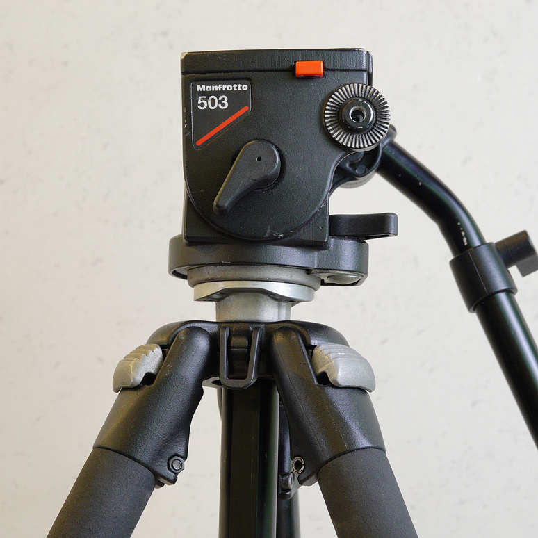 Tripode Manfrotto 3221WN + Cabezal Manfrotto 503 - Usado 2
