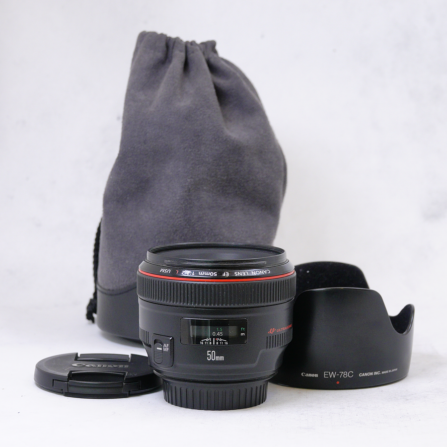  Canon EF 50mm f/1.2L USM - Usado