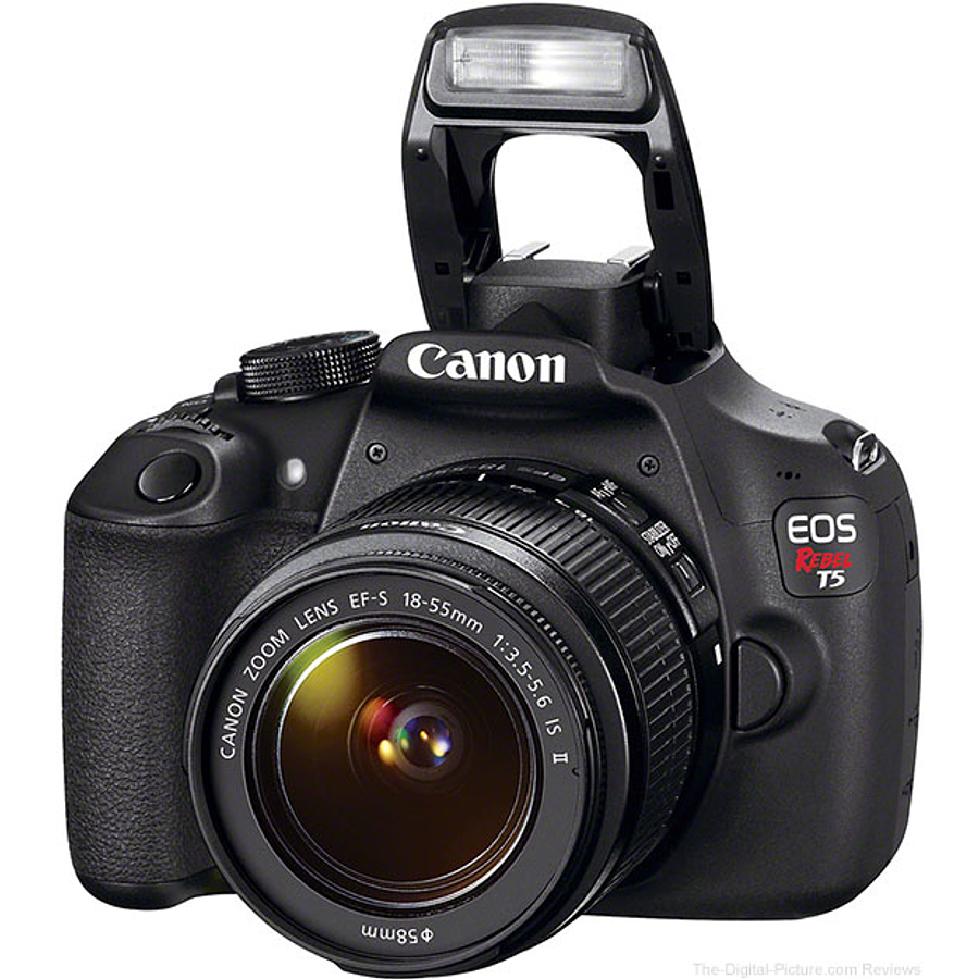 Canon EOS Rebel T5 DSLR con lente 18-55mm y accesorios - Usa