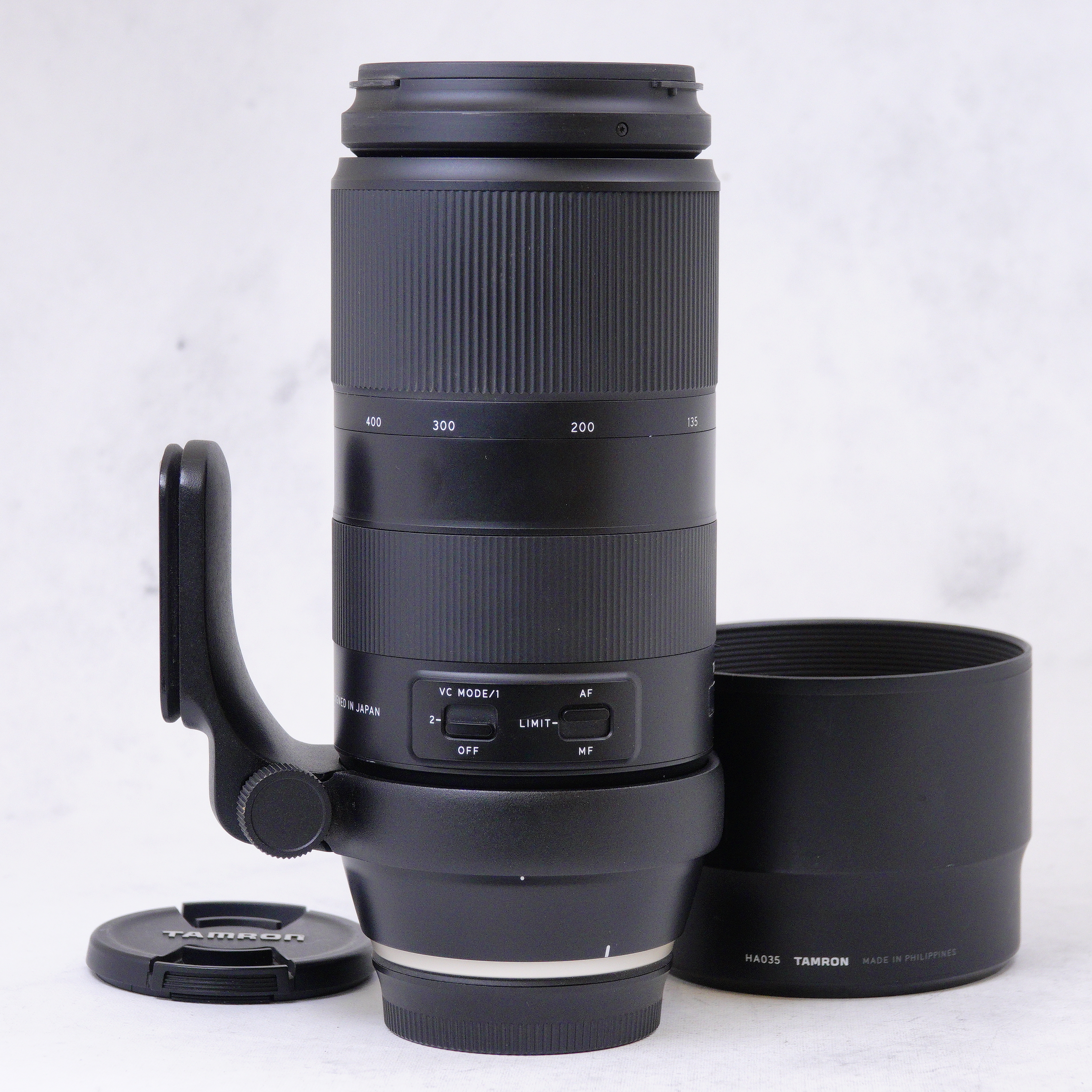 Tamron 100-400mm f/4.5-6.3 Di VC USD incluye anillo de Tripode Canon EF - Usado