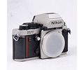 Nikon F3/T (titanio, color champagne) - Usado