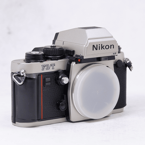 Nikon F3/T (titanio, color champagne) - Usado