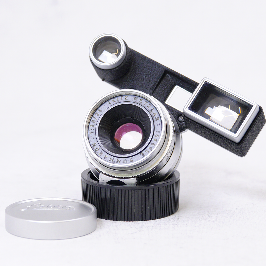 LEITZ Leica Summaron 35mm f2.8 con googles (Montura M) - Usado