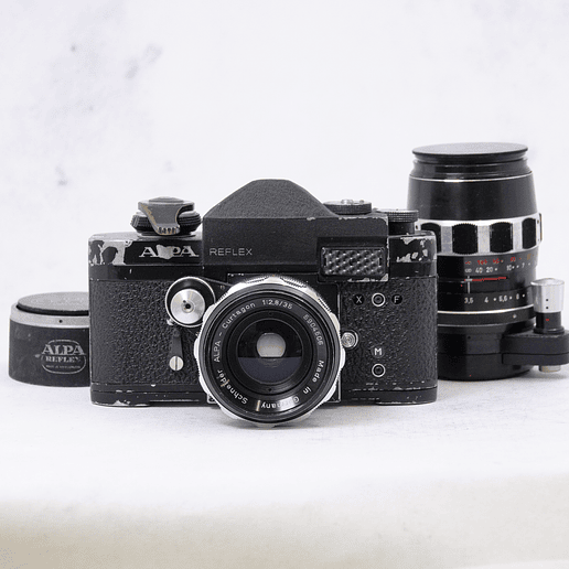 Alpa mod. 6C negra con Alpa-Curtagon 35mm f2.8 y Alpa-Tele-Xenar 135mm f3.5 - Usado 1