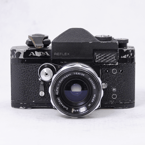 Alpa mod. 6C negra con Alpa-Curtagon 35mm f2.8 y Alpa-Tele-Xenar 135mm f3.5 - Usado