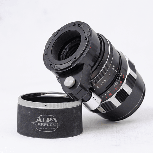 Alpa mod. 6C negra con Alpa-Curtagon 35mm f2.8 y Alpa-Tele-Xenar 135mm f3.5 - Usado 14