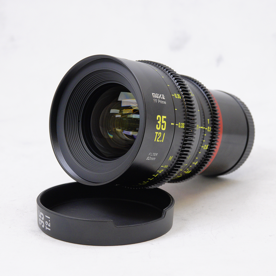 Meike 35mm T2.1 Prime Cine lens montura RF - Usado