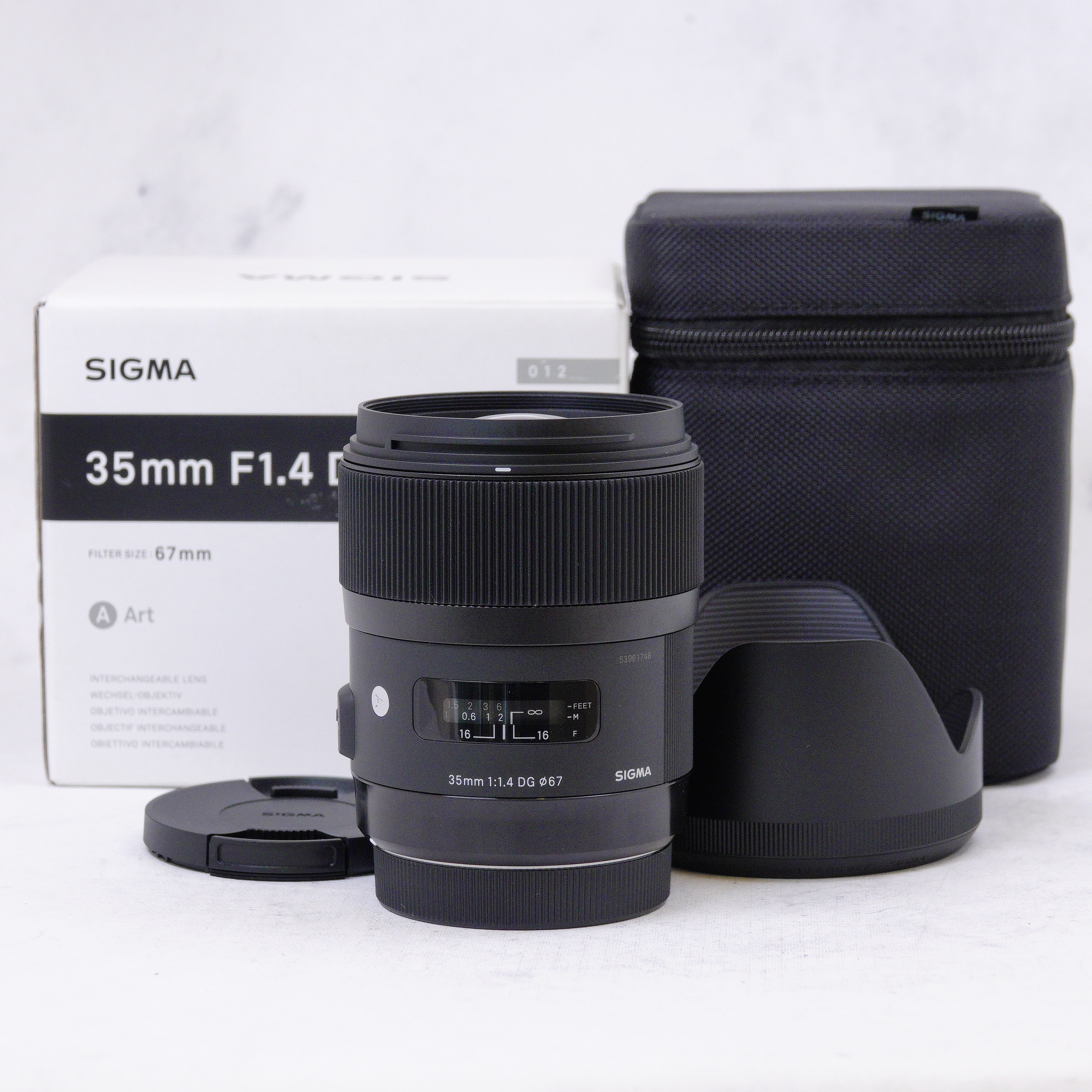 Sigma 35mm f/1.4 DG HSM Art para Canon EF - Usado