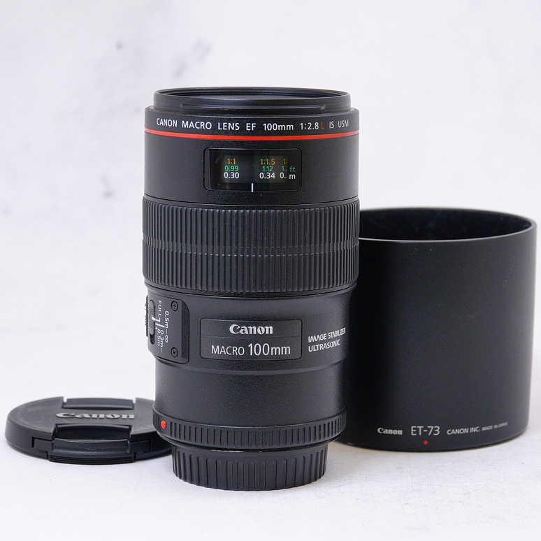 Canon EF 100mm f/2.8L Macro IS USM - Usado 5