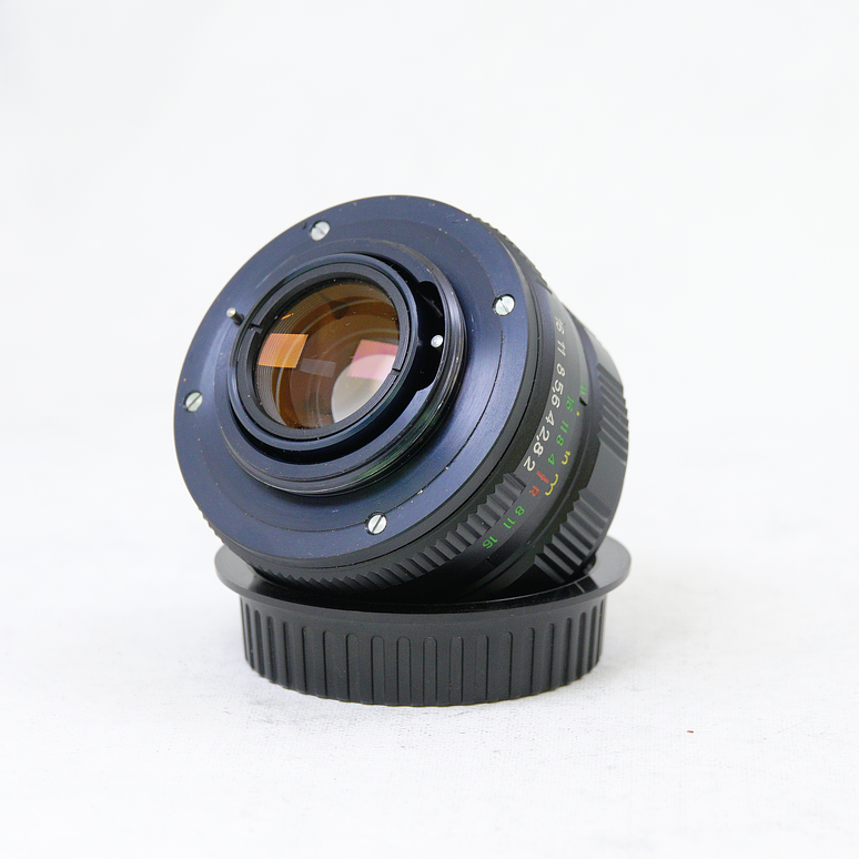 Zenit Helios 44M-4 58mm f2 con Adaptador para montura Canon EF - Usado 3