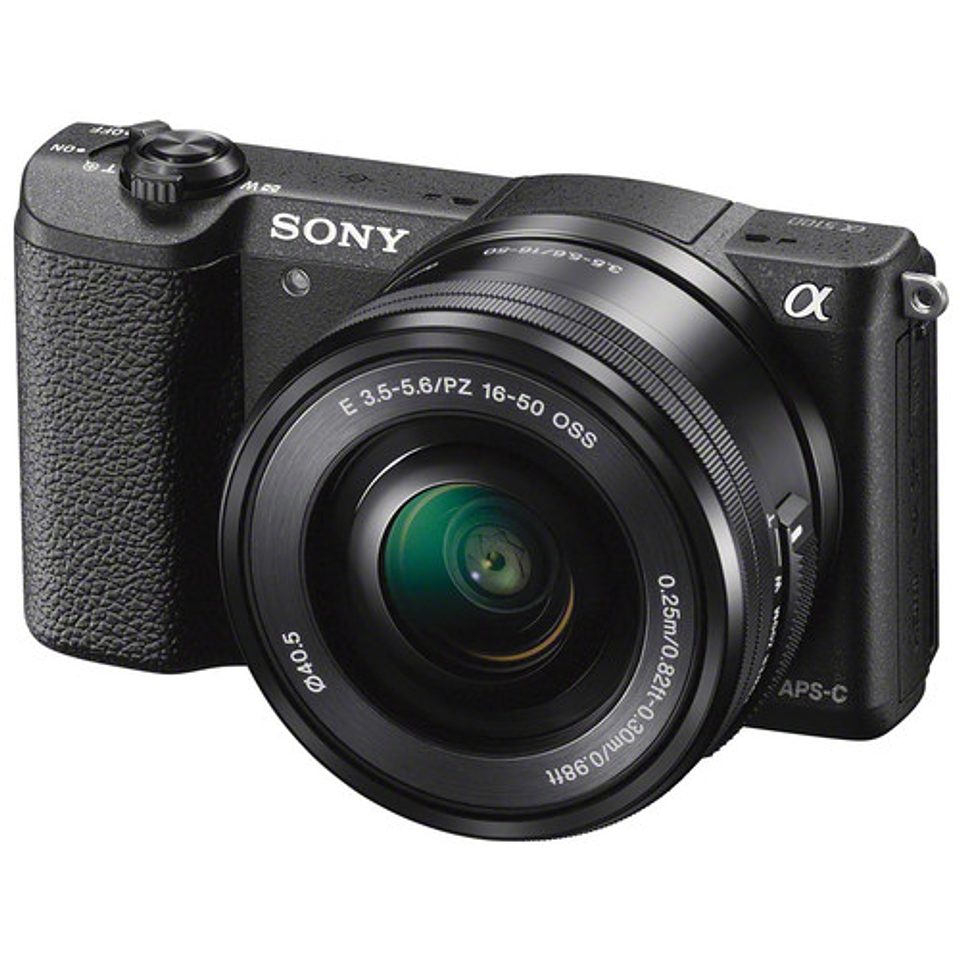 Sony Alpha a5100 con lente de 16-50mm - Usado