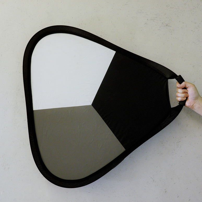 Reboteador de Mano Triangular 46cm Plateado/BalanceBlancos (Genérico) - Usado 3