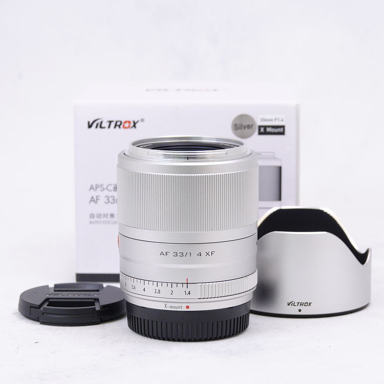 Viltrox AF 33mm f/1.4 XF para FUJIFILM X (Silver) - Usado 5
