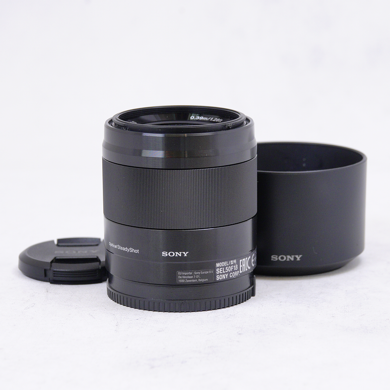 Lente Sony E 50mm f/1.8 OSS (negro) - Usado 5