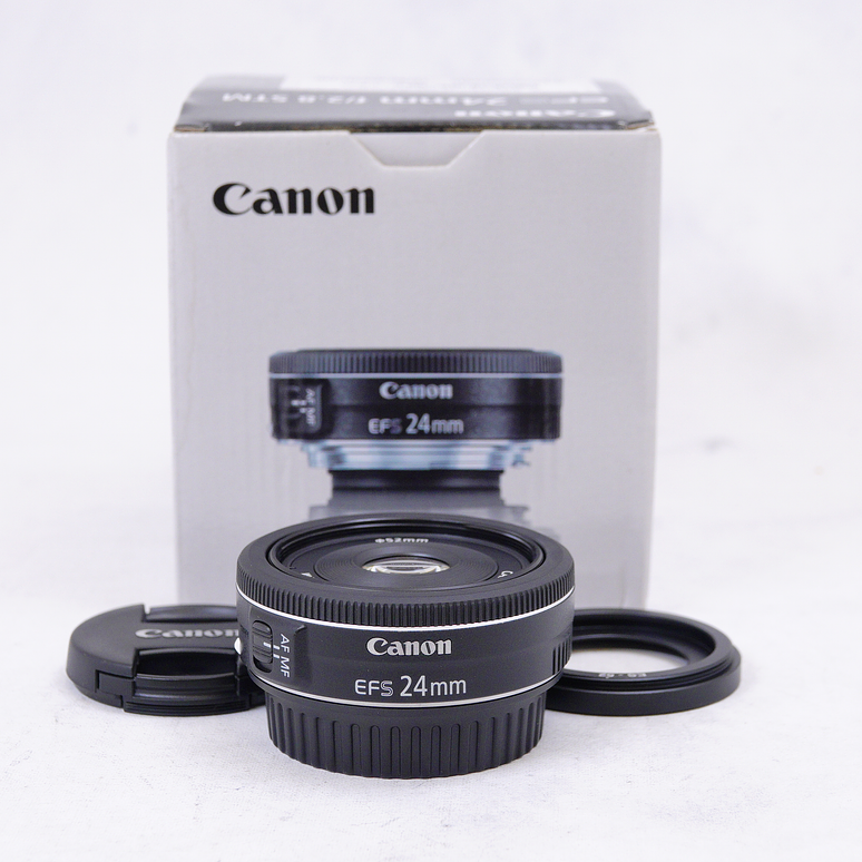 Lente Canon EF-S 24mm f/2.8 STM - Usado 5