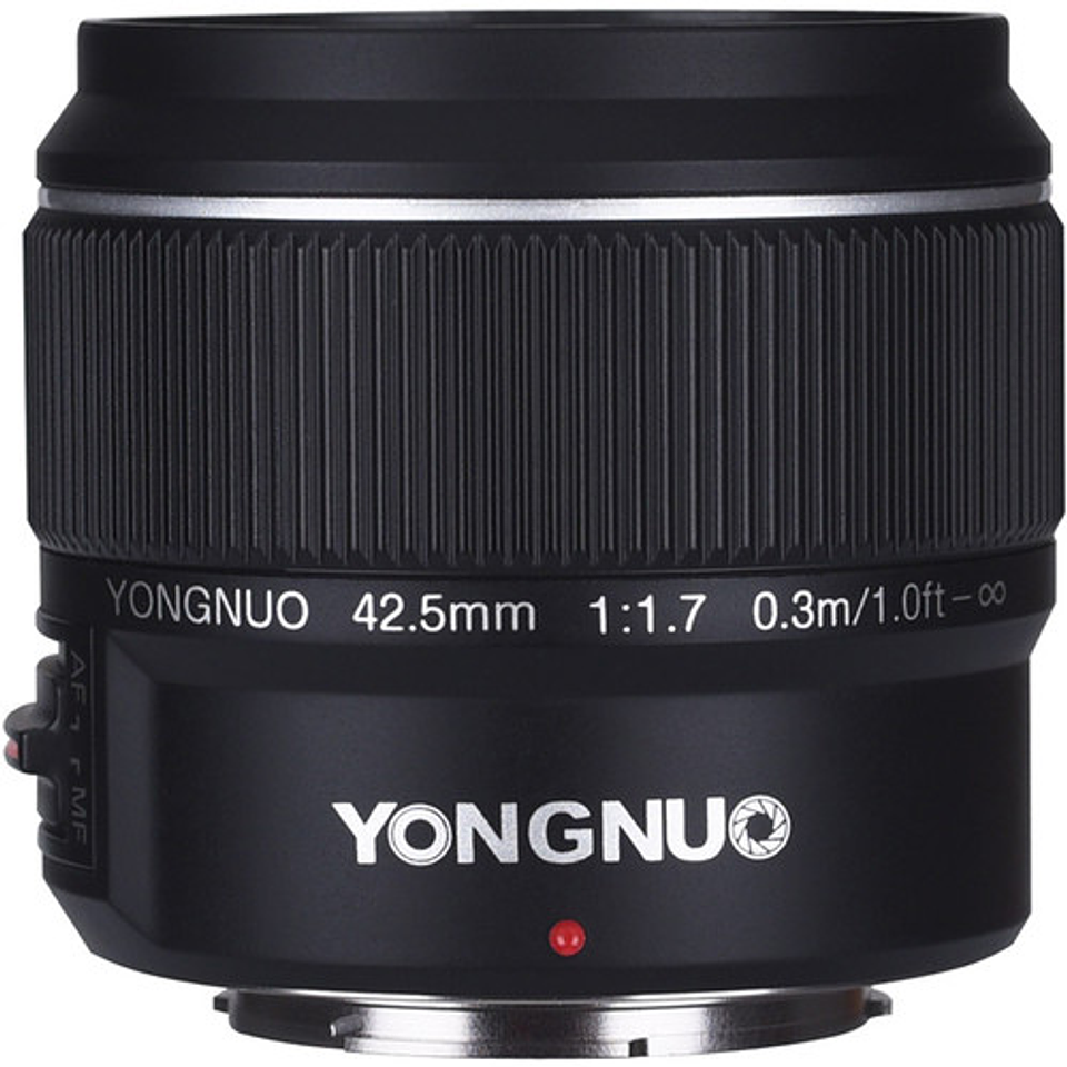 Yongnuo YN 42.5mm f/1.7 para Micro Cuatro Tercios