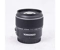 Yongnuo YN 42.5mm f/1.7 para Micro Cuatro Tercios