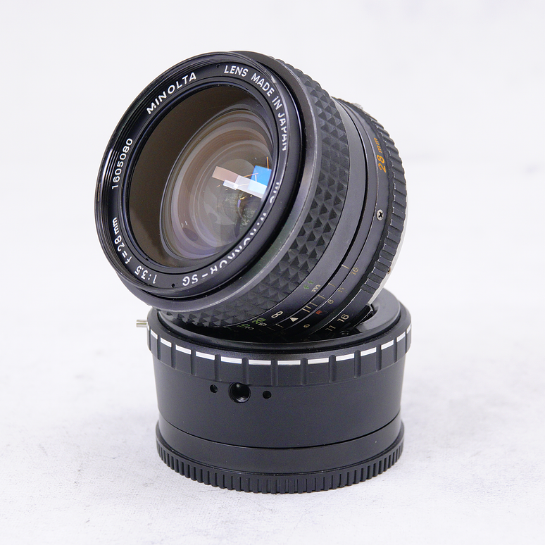 Minolta MC W.Rokkor-SG 28mm f3.5 con adaptador a Sony - Usado 2