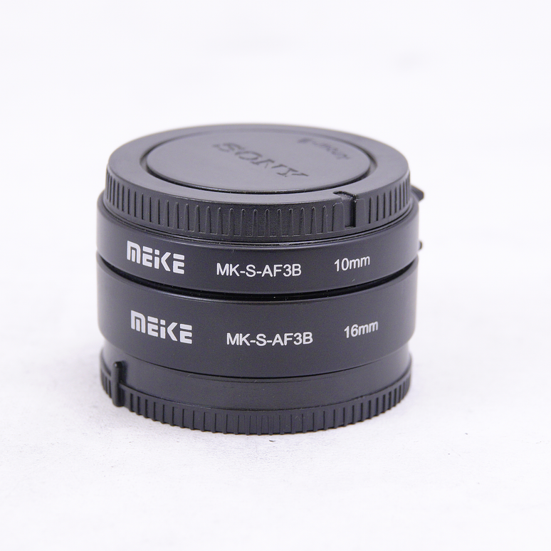 MEIKE MK-S-AF3B - Anillo adaptador de tubo de extensión macro AF para Sony E-Mount FE - Usado 1