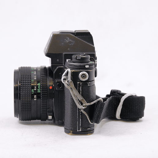 Canon F-1 con lente Canon FD 35mm f2.8 - Usado 7