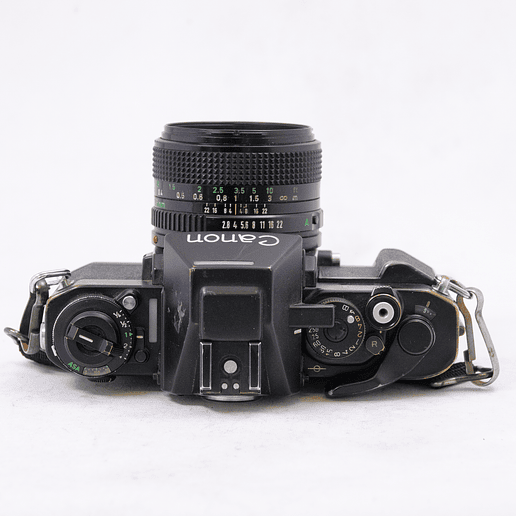 Canon F-1 con lente Canon FD 35mm f2.8 - Usado 9