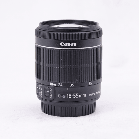 Lente Canon EF-S 18-55mm f/3.5-5.6 IS STM - Usado