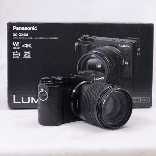 Panasonic Lumix GX9 Mirrorless con Lumix 12-60mm f3.5-5.6 ASPH POWER OIS - Usado 12