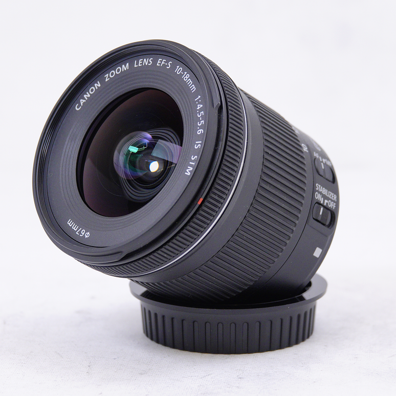 Lente Canon EF-S 10-18mm f4.5-5.6 IS STM - Usado 3