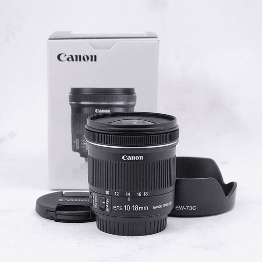 Lente Canon EF-S 10-18mm f4.5-5.6 IS STM - Usado 5