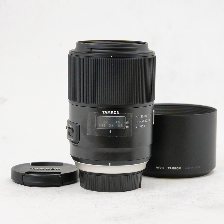Tamron SP 90mm f/2.8 Di Macro 1:1 VC USD para Nikon F - Usado 5