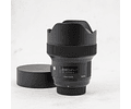 Sigma 14mm f/1.8 DG HSM Art para Nikon F - Usado
