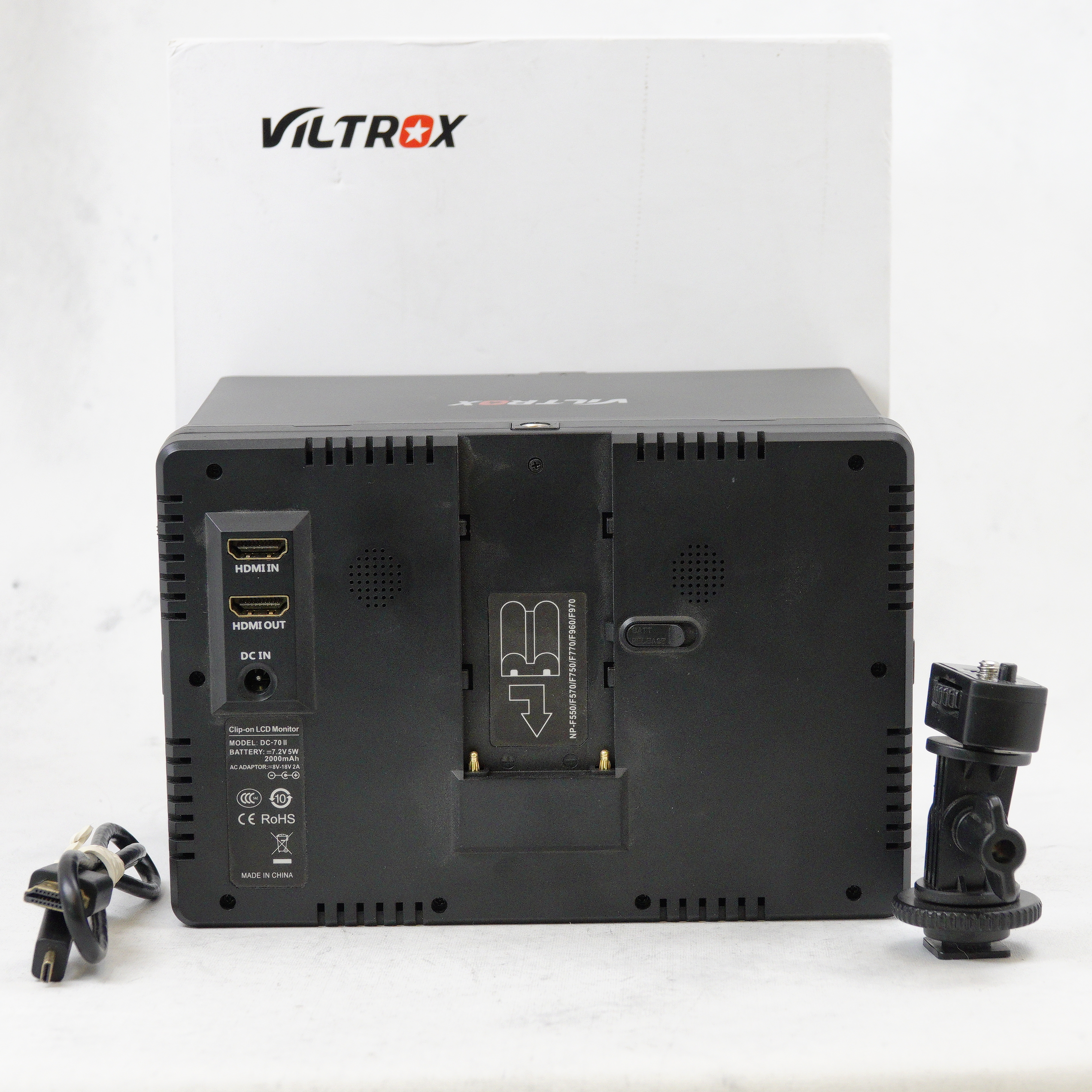 Monitor LCD Viltrox DC70 II de 7" - Usado