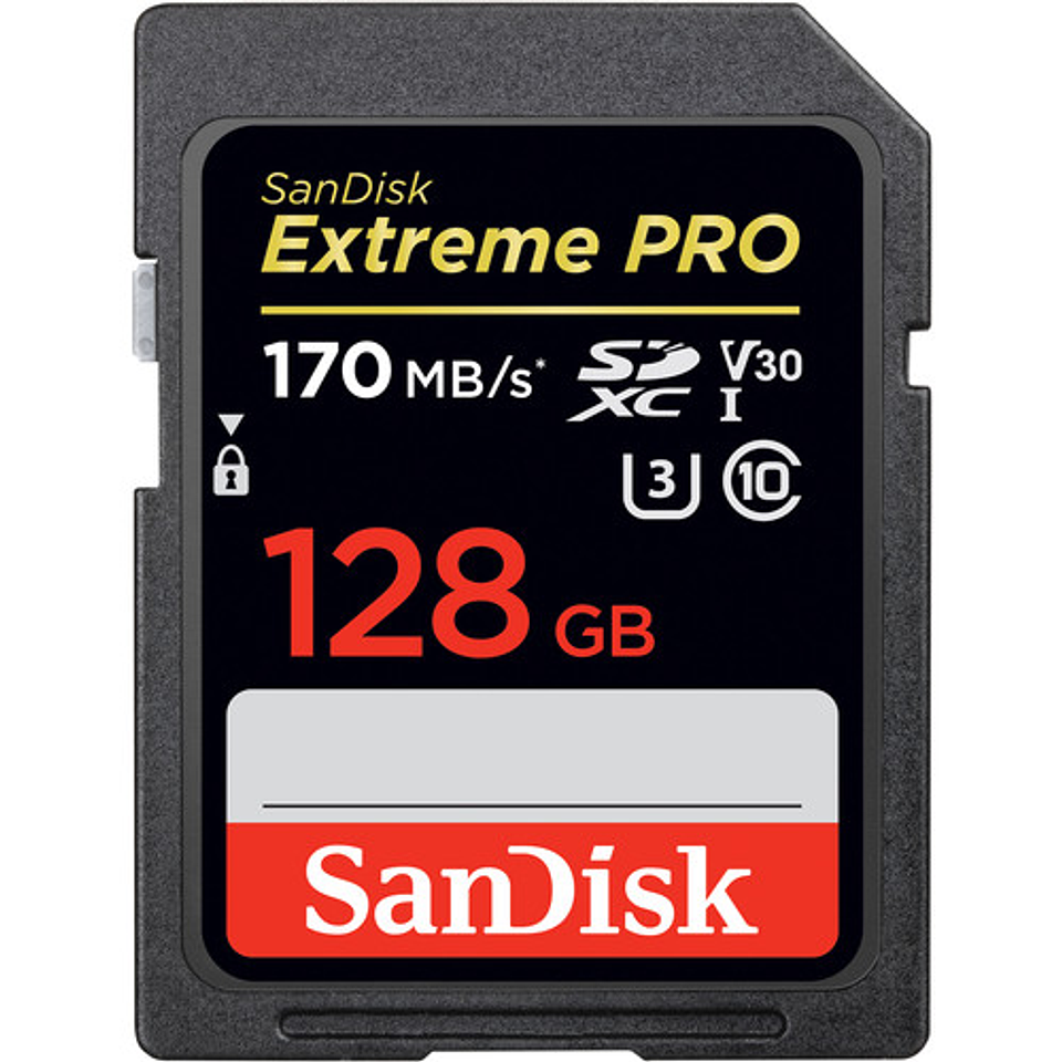 SanDisk 128GB Extreme PRO UHS-I SDXC - Usado