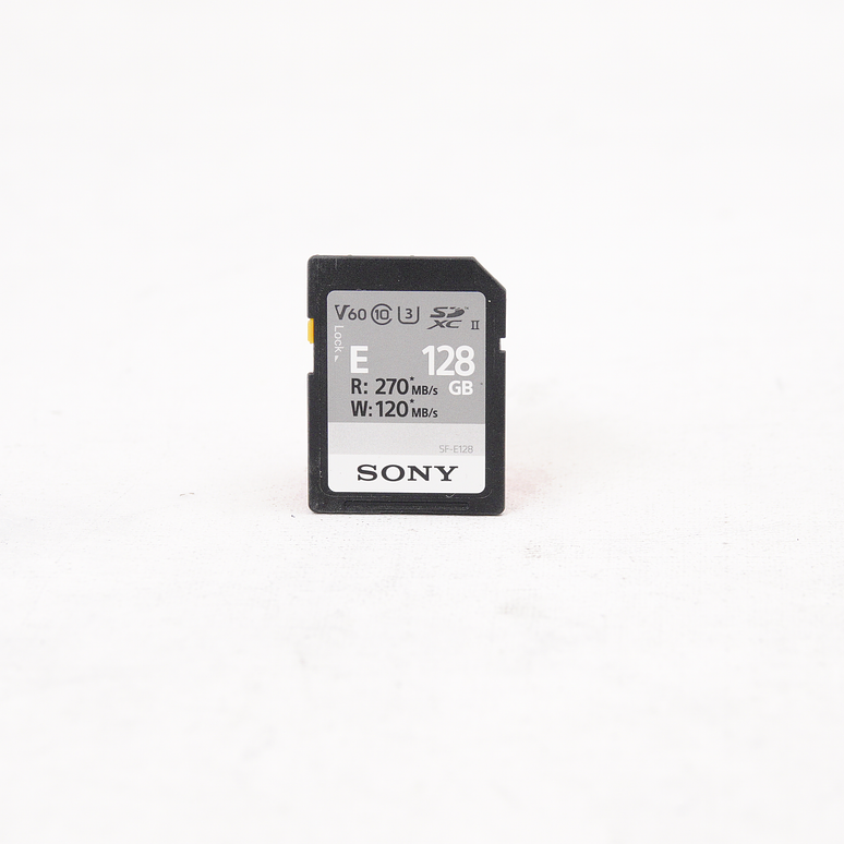Sony 128GB SF-E Series UHS-II SDXC - Usado 2