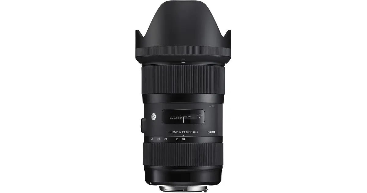 Sigma 18-35mm f/1.8 DC HSM Art para Canon EF - Usado