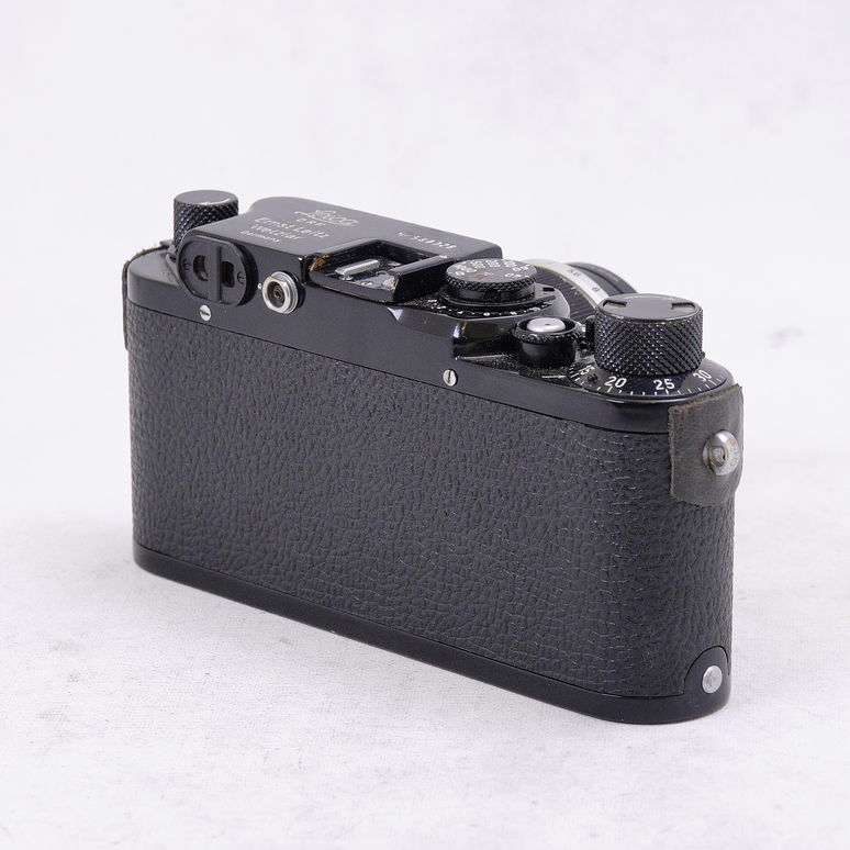Leica IIIf Black con Lente Canon LTM 50mm f1.8 - Usado 4