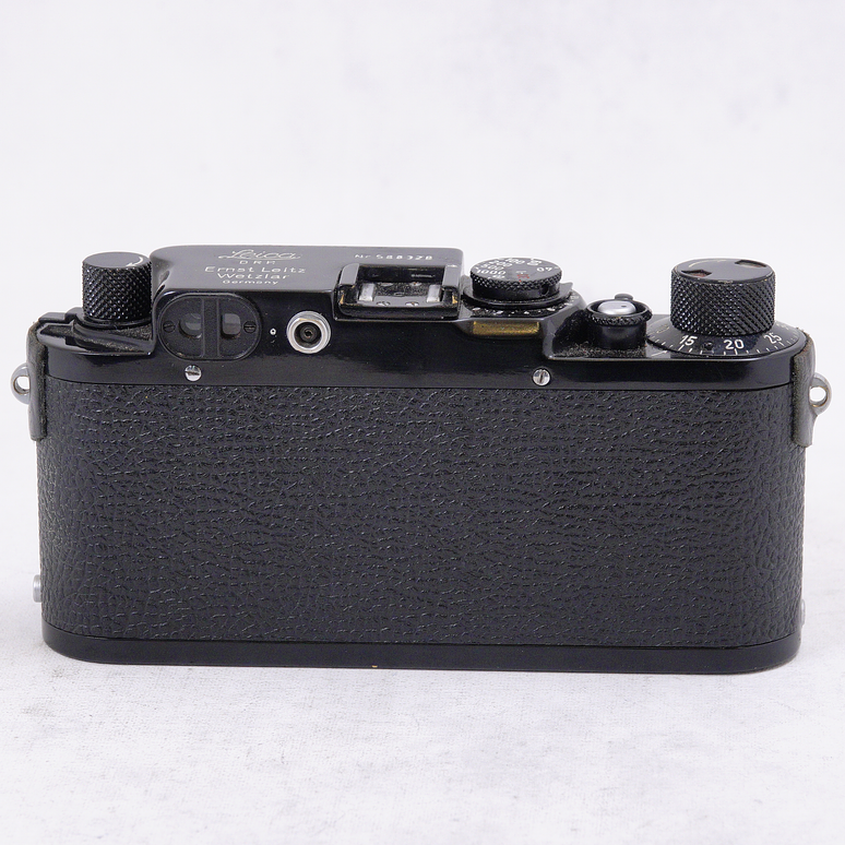 Leica IIIf Black con Lente Canon LTM 50mm f1.8 - Usado 5