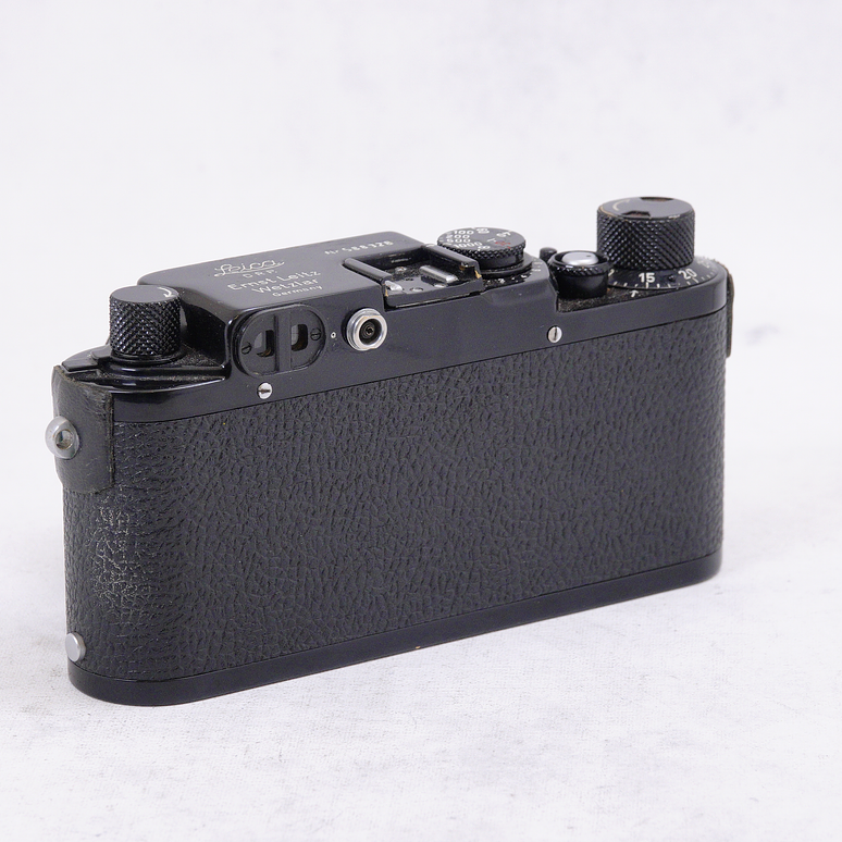 Leica IIIf Black con Lente Canon LTM 50mm f1.8 - Usado 6