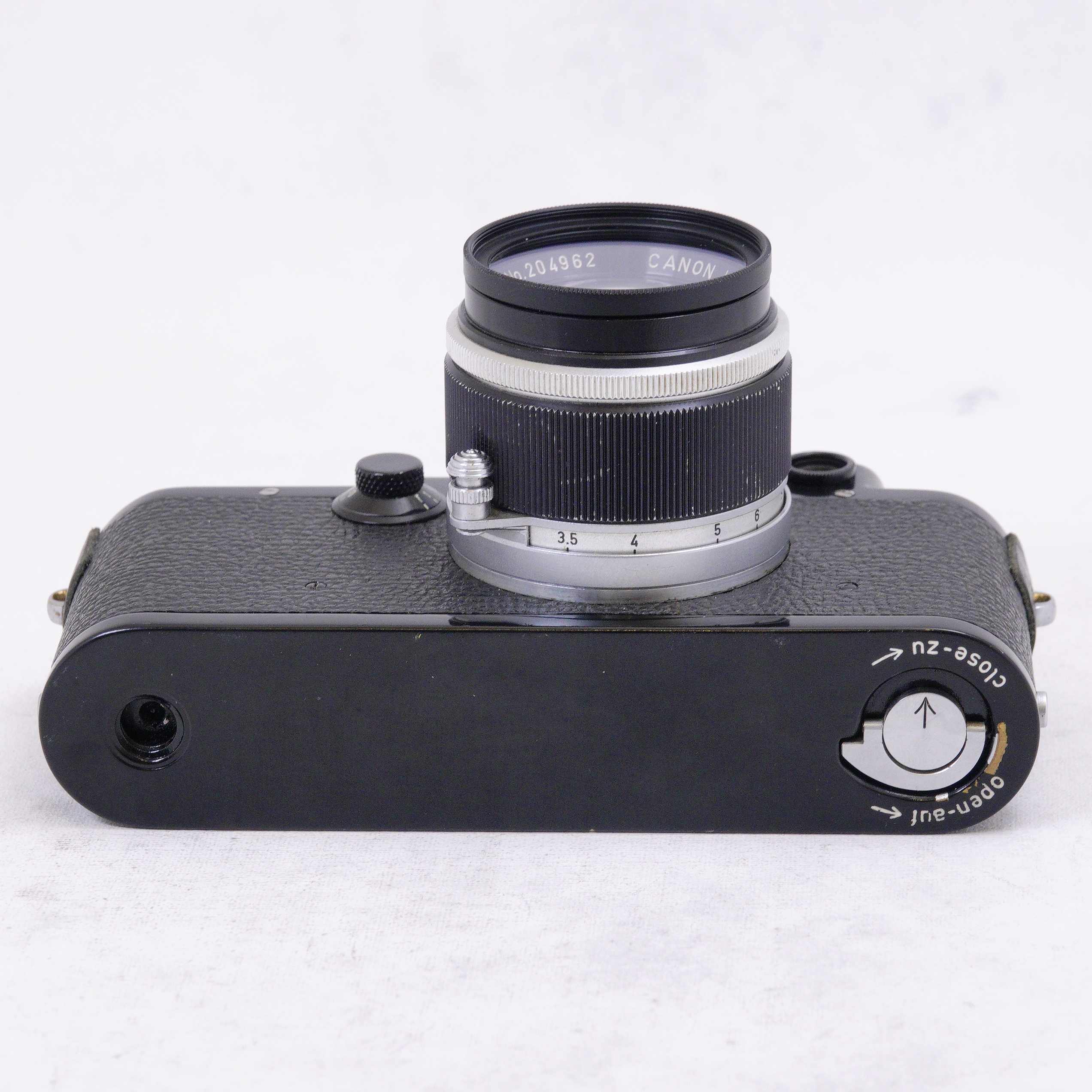 Leica IIIf Black con Lente Canon LTM 50mm f1.8 - Usado
