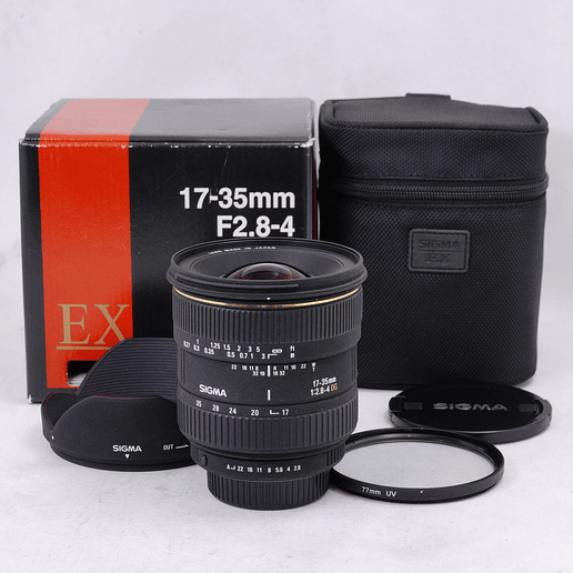 Sigma 17-35mm f2.8-4 EX DG Aspherical AF para Pentax - Usado 4