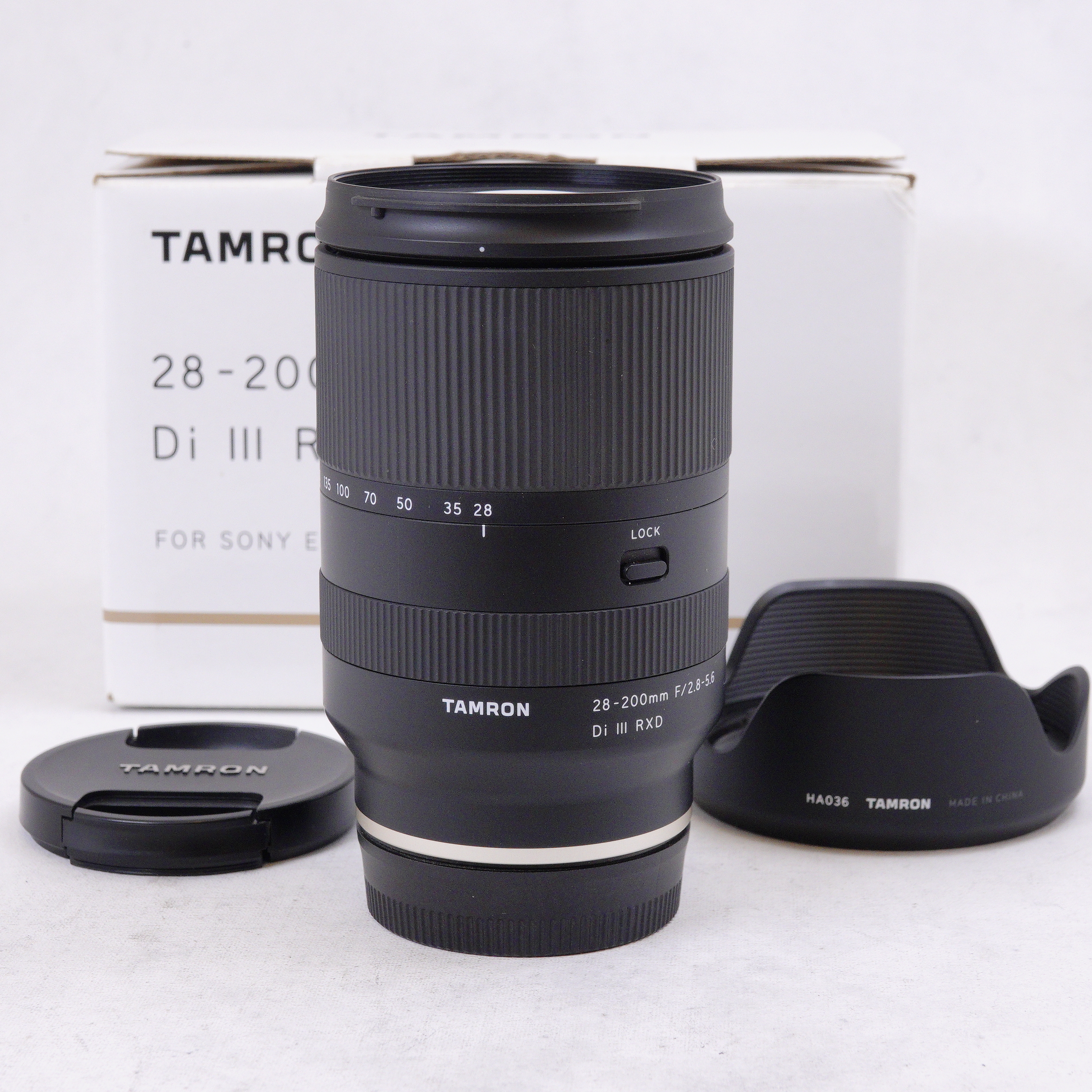 Tamron 28-200mm f/2.8-5.6 Di III RXD para Sony E - Usado