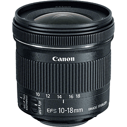 Lente Canon EF-S 10-18mm f4.5-5.6 IS STM - Usado- COPIAR- COPIAR