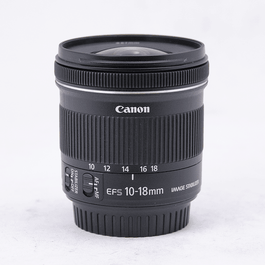 Lente Canon EF-S 10-18mm f4.5-5.6 IS STM - Usado 2