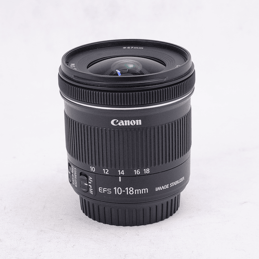 Lente Canon EFS 10-18mm f4.5-5.6 IS STM - Usado 2