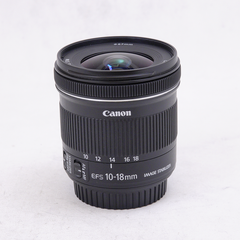 Lente Canon EFS 10-18mm f4.5-5.6 IS STM - Usado 2