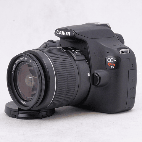 Canon EOS Rebel T5 DSLR con lente 18-55mm - Usado