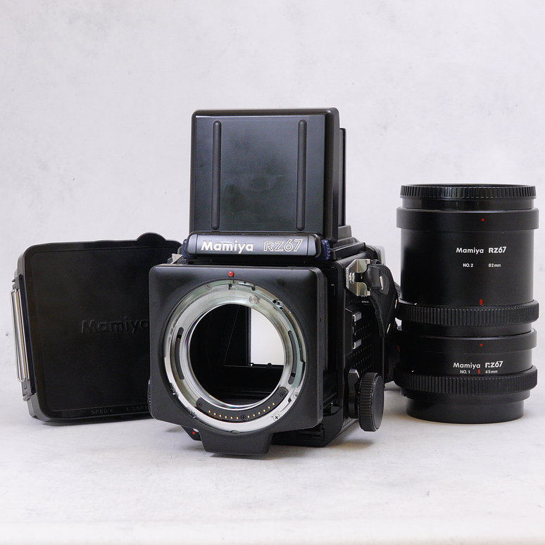 Mamiya RZ67 PRO con 1 Back adicional, tubos de extensión y su correa original - Usado 7